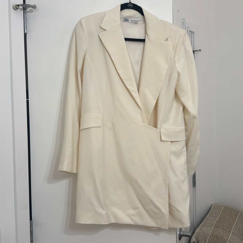 Zara Blazer Wrap Dress